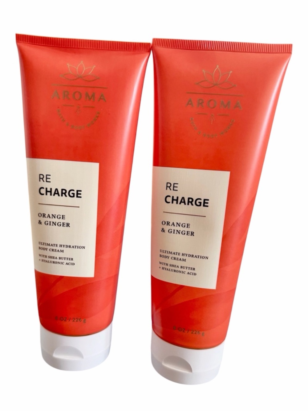 Bath & Body Works 8oz Body Cream Set - Orange Ginger